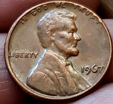 1967 Lincoln Memorial Penny Error On Coin - £3.87 GBP