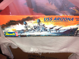 U.S.S. Arizona Pacific Fleet Battleship Model In Shrink-wrap Box Mint - £27.53 GBP