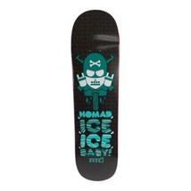 Nomad skateboards - ICE ICE BABY deck GREEN Hard rock maple 8&quot; with grip - $39.59