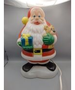 Santa Claus Blow Mold General Foam Christmas 18” Vintage W/ Light No.078... - €22,04 EUR