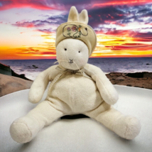 Bunnies By The Bay Hallmark Plush Baylee Bunny Rabbit Stuffed Animal Beanie 12&quot; - £8.68 GBP