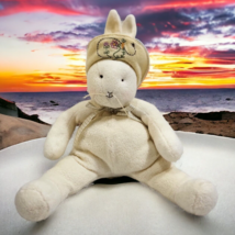 Bunnies By The Bay Hallmark Plush Baylee Bunny Rabbit Stuffed Animal Beanie 12&quot; - £7.95 GBP