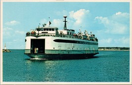 Ferry Islander of the Steamship Authority Martha&#39;s Vineyard MA Postcard PC473 - £3.89 GBP