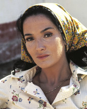 Linda Cristal in Mr. Majestyk great portrait in head scarf 16x20 Canvas Giclee - £55.25 GBP