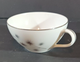 VINTAGE PLATINUM STAR BURST TEACUP Atomic MCM CREATIVE Fine China Japan ... - $5.16 CAD