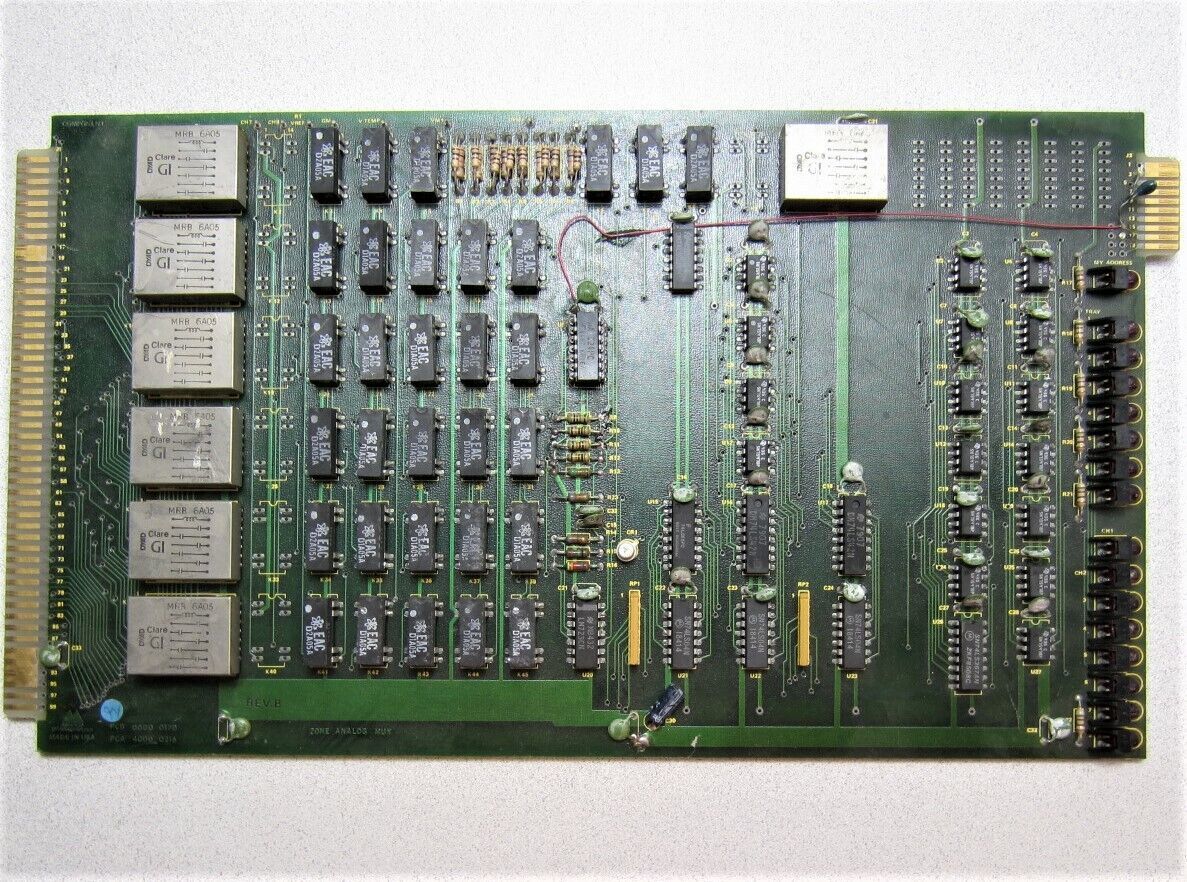 Advanced Microtechnology PCA 4000-0216 MUX Board 0000-0170 Rev B - $29.66