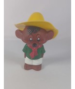 Vtg 70s Speedy Gonzalez Squeaky 5” Warner Bros Dakin Toy Hong Kong San F... - $30.07 CAD