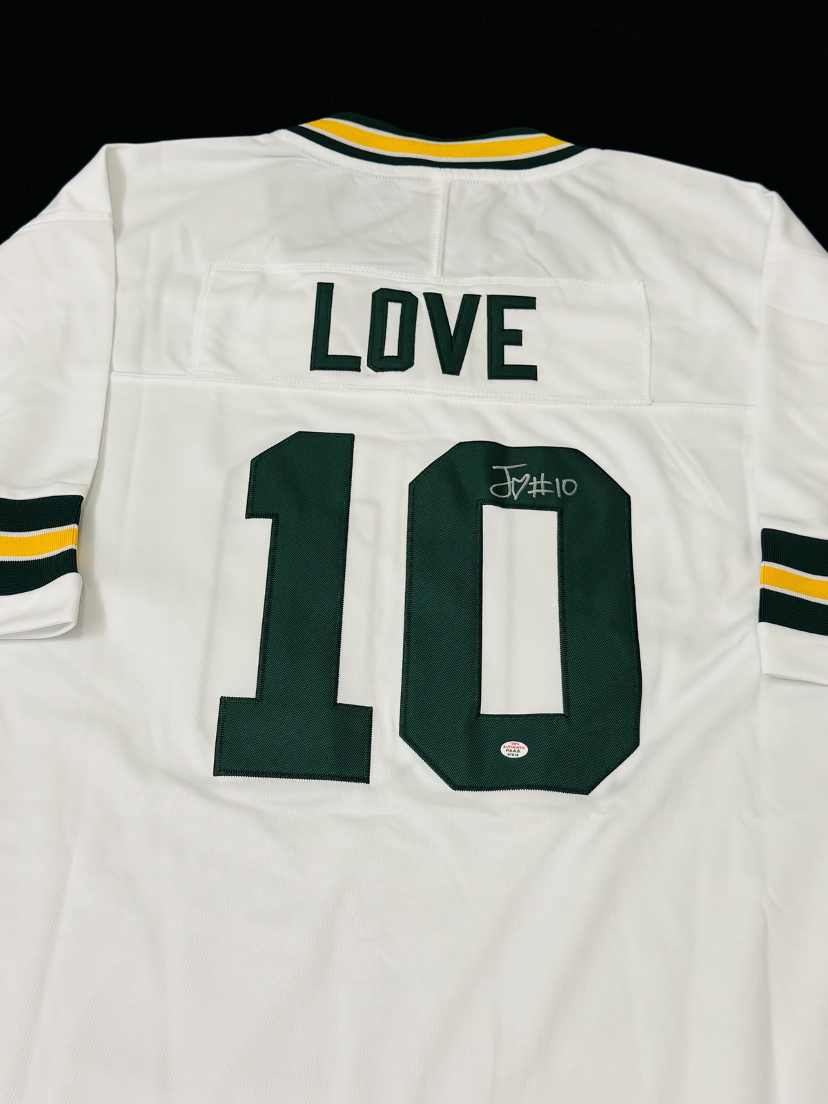 Jordan Love Signed Green Bay Packers Football Jersey COA - $199.00