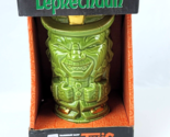Geeki Tikis Leprechaun Movie 18 Oz Ceramic Green Evil Leprechaun Tiki Mu... - $19.79
