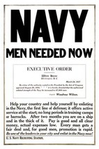 Navy men needed now - Art Print - £17.24 GBP+