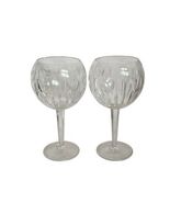 Waterford Crystal Millennium Love Balloon Wine Water Goblets Lot 2 - $74.25