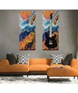 Guitar Kit- Electric Fishbone Guitar, Guitar &amp; Headstock Skin,Wall Skin,... - $329.99