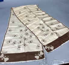 Mirsa 100% Silk Moth Scarf - 50x12” - Stained - $14.84