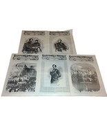 Abraham Lincoln “The Lincoln Years” 5 Issues of Harpers Weekly 1861-65 R... - $136.75 CAD