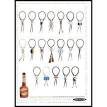 1992 Dekuyper Cactus Juice Margarita Schnapps Vintage Print Ad Bolo Tie ... - $10.97