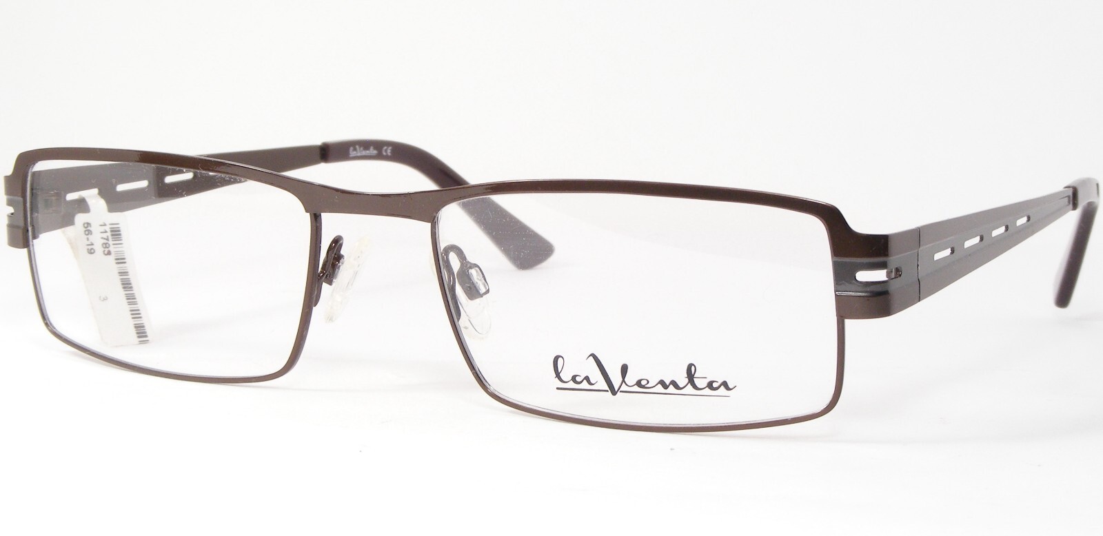 La Vente 81310-3 Brun / Gris Lunettes Uniques Rares Monture 56-19-140mm - $65.46