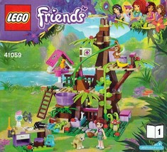 Instruction Book Only for LEGO Friends Jungle Tree Sanctuary 41059 #1 - £5.13 GBP