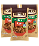 Snyder&#39;s of Hanover Pretzel Snaps 16oz (Pack of 3) - $528.90 MXN