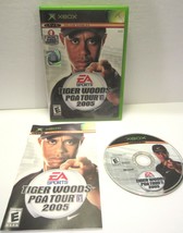 Tiger Woods PGA Tour 2005 (Microsoft Xbox, 2004) Game Disk, Case and Manual - £3.98 GBP