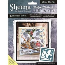 Sheena by Sheena Douglass Perfect Partners Scenic Winter-Christmas Robin... - £27.93 GBP