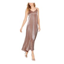 MSK Womens Petite PM Taupe Slip Tank Top Maxi Dress NWT CY66 - £30.78 GBP