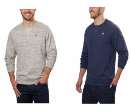 Champion Men’s Textured French Terry Crew Sweatshirt - £13.38 GBP