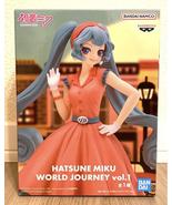 Hatsune Miku World Journey vol.1 Figure Japan Authentic Banpresto - £22.38 GBP