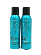 Sexy Hair Healthy Re-Dew Conditioning Dry Oil &amp; Restyler 5.1 oz-Pack of 2 - £27.76 GBP