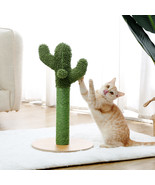  Cute Cactus Pet Cat Tree Toys with Ball Scratcher Posts for Cats Kitten... - £30.27 GBP+