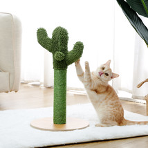  Cute Cactus Pet Cat Tree Toys with Ball Scratcher Posts for Cats Kitten Climbin - £30.46 GBP+