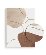 interoknack Minimalist Abstract Layered Textured Wall Art  Luxury Hand-... - €777,14 EUR
