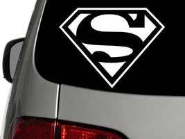 Superman Shield Vinyl Decal Car Window Wall Truck Sticker Choose Size Color - £2.20 GBP+