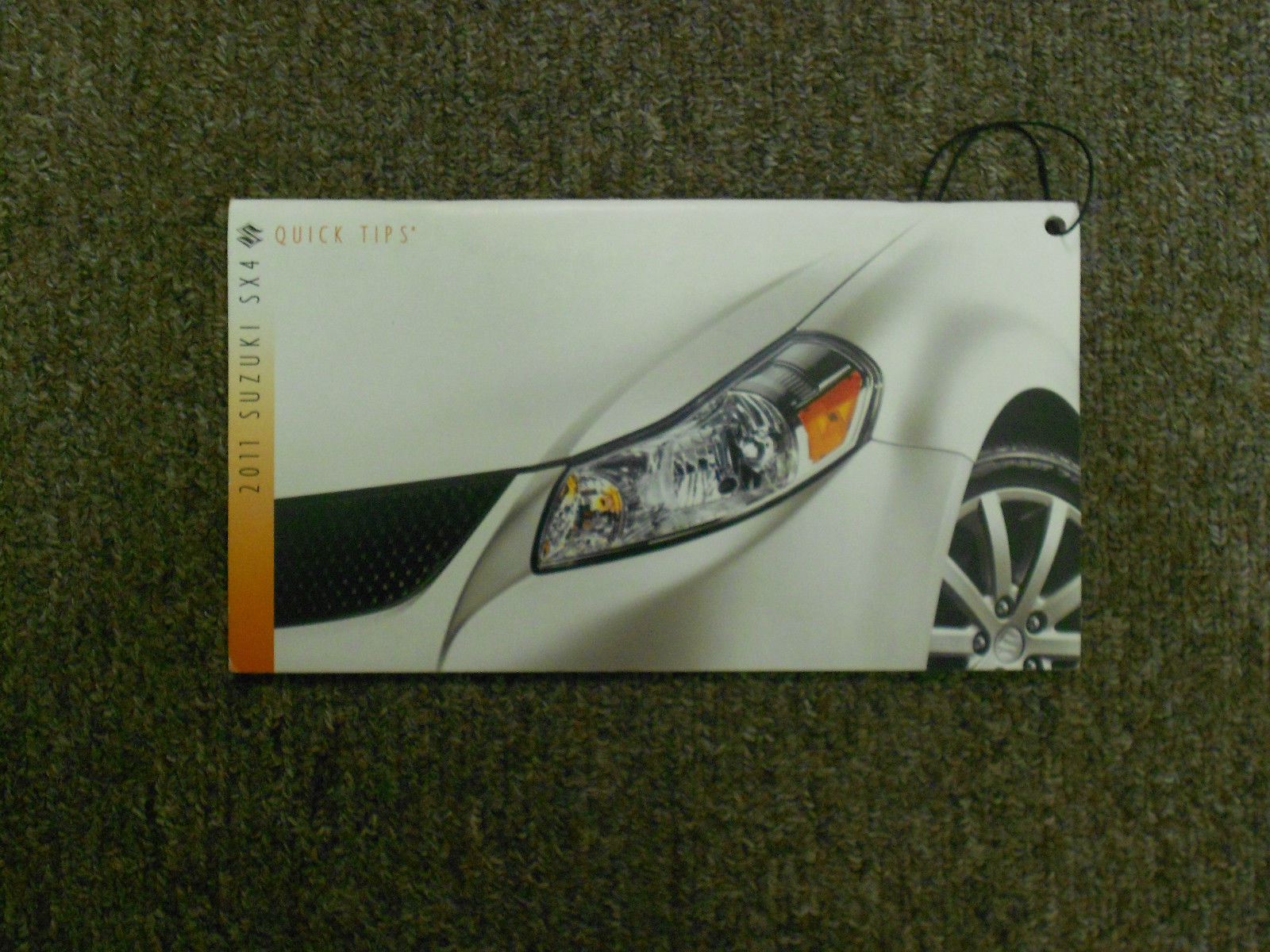 2011 SUZUKI SX4 Quick Tips Guide Pamphlet FACTORY BOOK 11 DEALERSHIP - $11.89