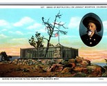 Grave of Buffalo Bill Lookout Mountain Colorado CO UNP WB Postcard S9 - $2.92