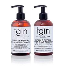 tgin Miracle RepaiRx Strengthening Shampoo and Conditioner Duo For Natur... - $61.99