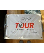 PGA Championship Tour triple signed flag in carrying case - $247.50
