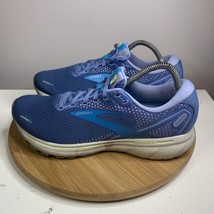 Brooks Ghost 14 Womens Size 11 Running Shoes Athletic Sneakers Blue Purple - £39.21 GBP