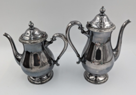 Camille by International Silver Tea Coffee set Serving Set w Tray Siver Plated image 3