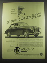 1957 MG Magnette Advertisement - For my kind of motoring - it must be an M.G. - £14.78 GBP