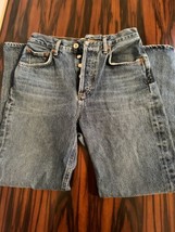 AGOLDE &quot;Riley&quot; Button Fly Medium Wash Jeans Size 24 - $74.25