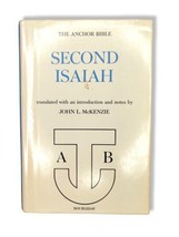 The Anchor Bible Second Isaiah Bible Commentary Hardcover John L. McKenzie 1968  - £11.77 GBP