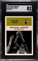 SGC 8 Michael Jordan 1998-99 Fleer Tradition Vintage &#39;61 NBA Card 142 - NEW SLAB - £127.60 GBP