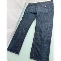 Levi&#39;s Slim Straight 514 Men Denim Jeans Flap Pockets Y2K Leather Tag 40X32 - £23.25 GBP