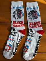 Chicago Blackhawks and Bulls NBC Sports Chicago Socks 22-23 SGA - New - $190.55 MXN