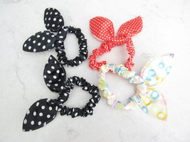 Lot of 4 colorful hair hair tie pony tail holders - $6.95