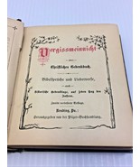 Antiquarian &amp; Rare Book. German VERGISSMEINNICHT Book,  Daily Scripture ... - £27.15 GBP
