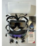 Zoomsnail Swim Goggles 2 Pack Frameless Wide View Swimming Goggles for A... - $21.77