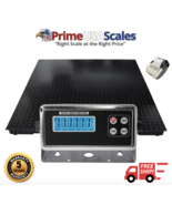 Prime PS-916 48&quot;x48&quot; Floor Scale 5,000 lb x 1lb &amp; Printer with 5 YR Warr... - $1,150.69 CAD