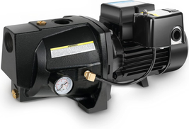 1/2HP Shallow Well Jet Pump,Cast Iron, Well Depth up to 25Ft, 115V/230V Dual Vol - $282.48