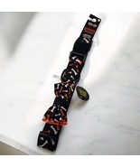 Thrills Chills Glow In Dark Halloween Pet Collar Black Orange Dog Size X... - $20.29 CAD
